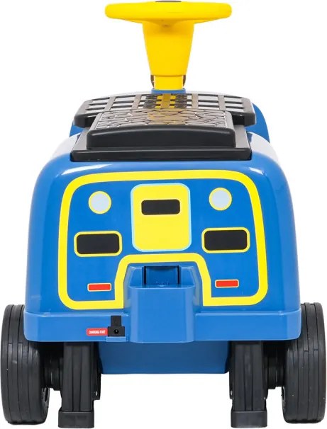 Elektrické autíčko rušeň modré