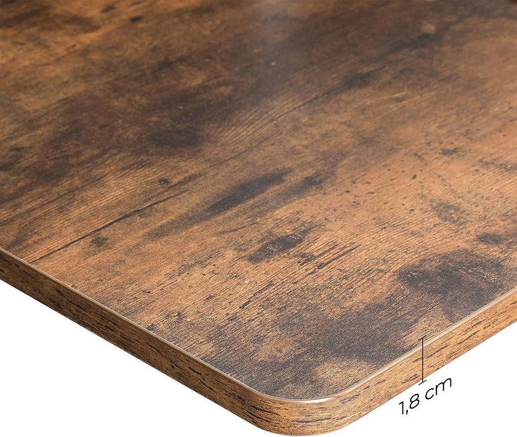 Nastaviteľný písací stôl 60 x 120 cm VASAGLE LSD011B01