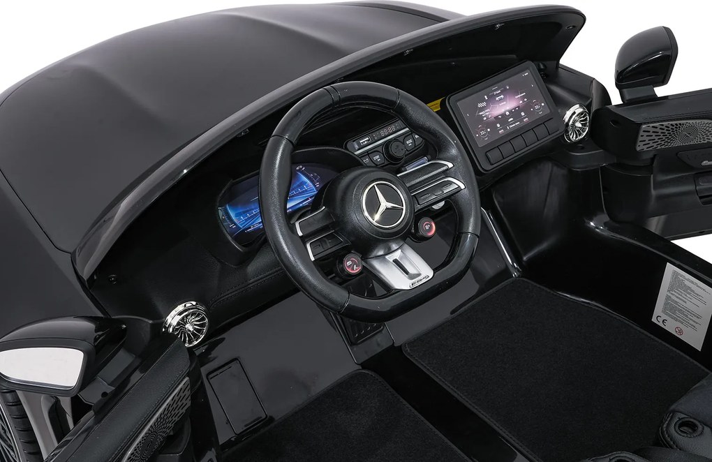 Ramiz Mercedes-Benz GT63 AMG elektrické autíčko pre deti čierne