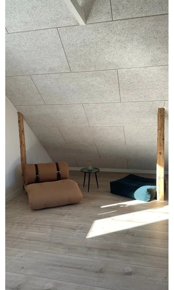 Rozkladacie kreslo s ľanovým poťahom Karup Design Buckle Up Linen