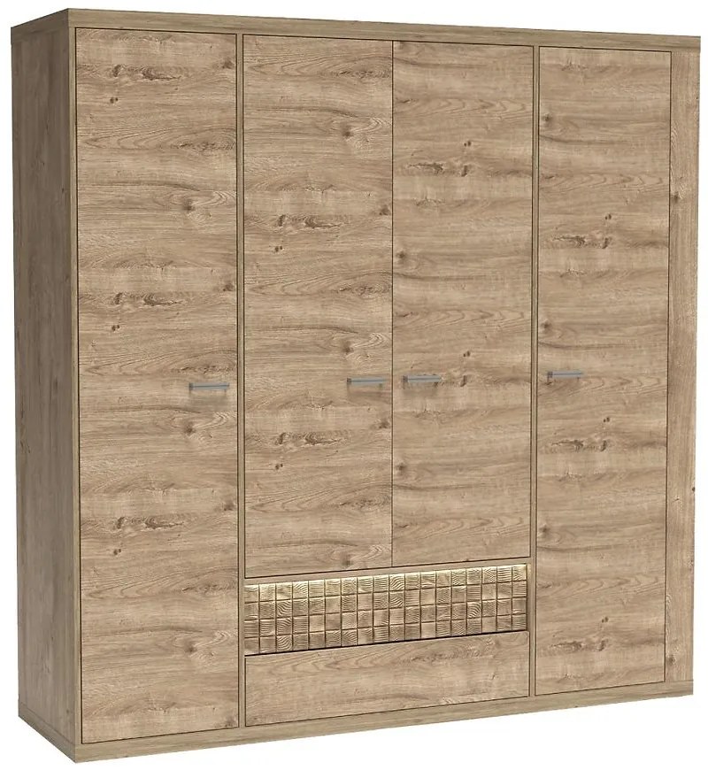 Skriňa Natural N-3 4D Ribbeck