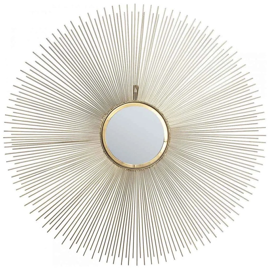 KARE DESIGN Zrkadlo Sunbeam Ø 90 cm 89 × 89 × 4 cm