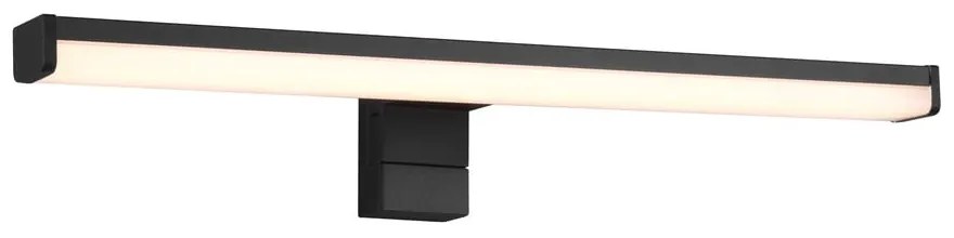 Matne čierne LED nástenné svietidlo (dĺžka 40 cm) Lino - Trio