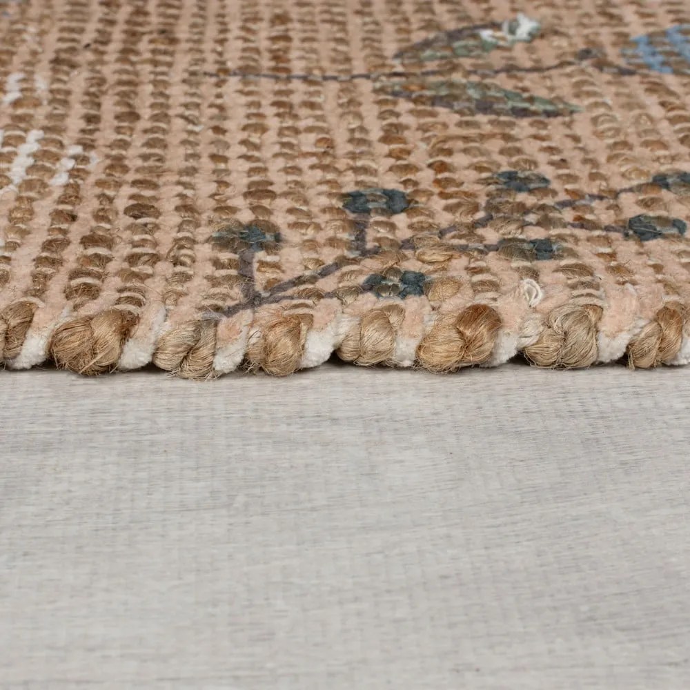 Ručne tkaný koberec s prímesou juty v prírodnej farbe 160x230 cm Arriana – Flair Rugs
