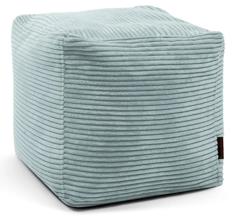 Menčestrový sedací vak v mentolovej farbe Up! MooG – SLOWDOWN