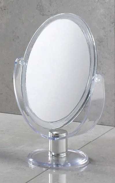 Aqualine Aqualine, Kozmetické zrkadielko na postavenie, transparent, CO2018