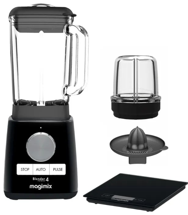 Magimix | ELM11628 Mixér Power Blender 4 základná výbava | čierny