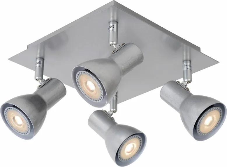 LED stropné svietidlo bodové Lucide LAURA-LED 4x5W GU10