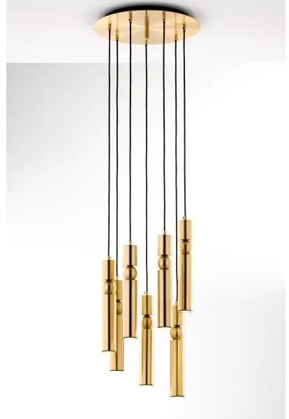 Jupiter 2021 - Luster na lanku ALAS 7xGU10/10W/230V zlatá