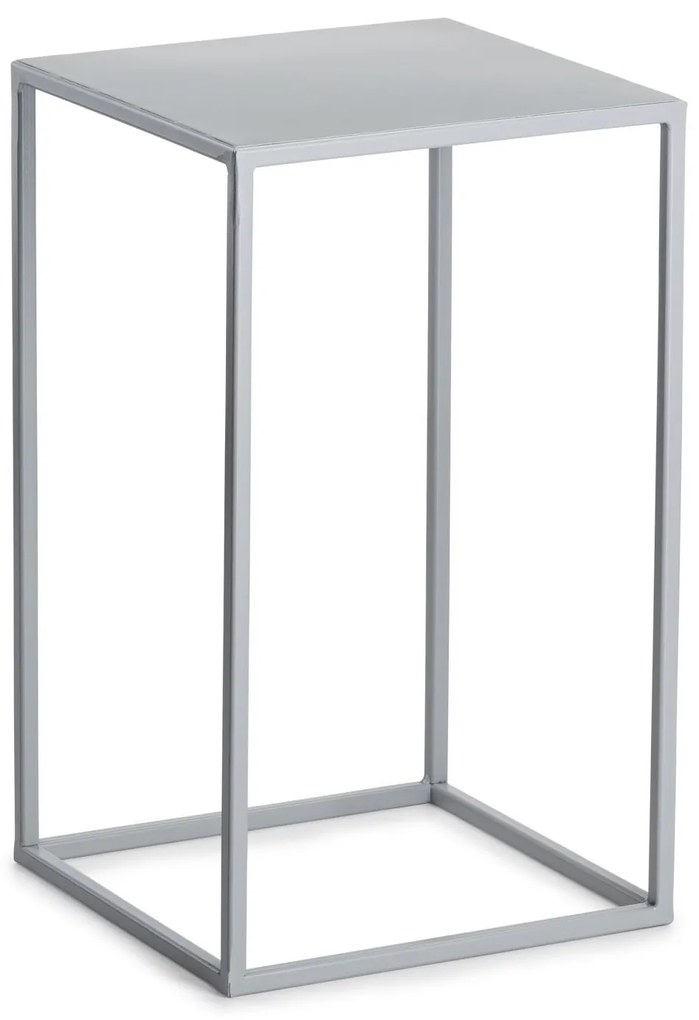 STOJAN NA KVETINÁČ SIMPLE 40X24X24 CM SIVÁ
