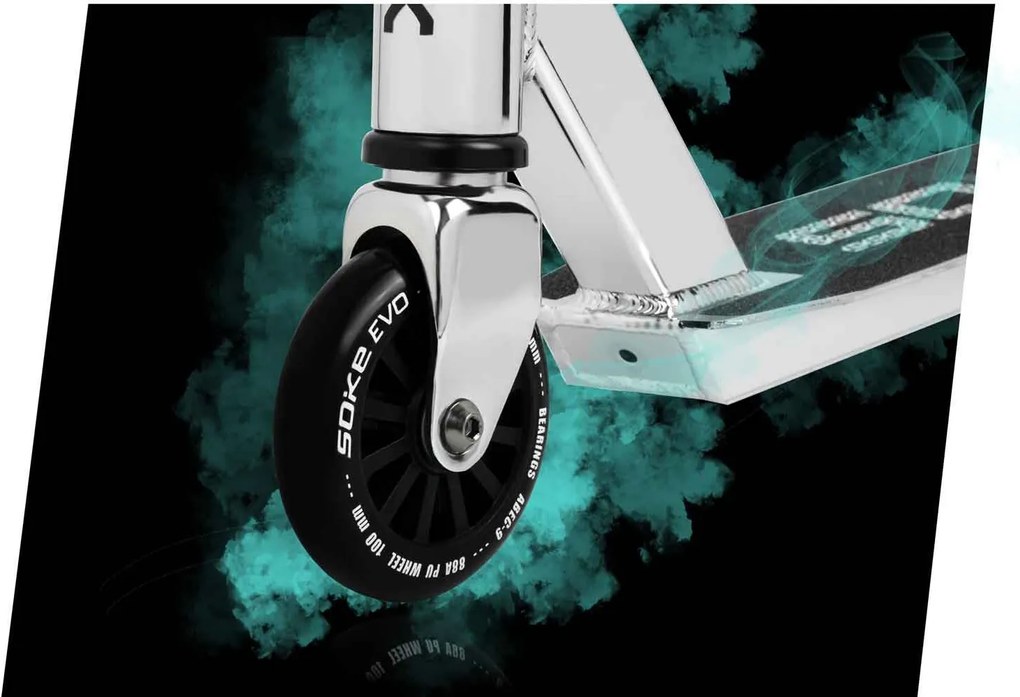 SOKE EVO street silver performance scooter