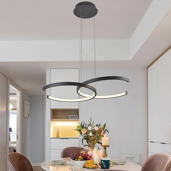 LED Stmievateľný prisadený luster LED/50W/230V 3000-6500K + DO