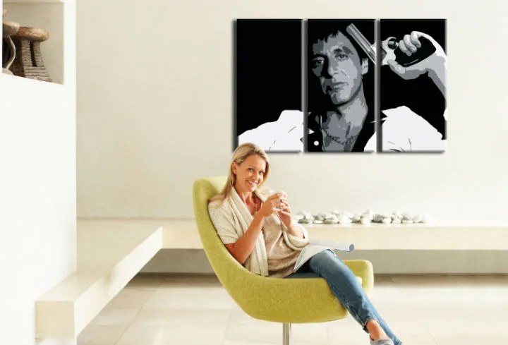 Ručne maľovaný POP Art obraz AL PACINO | rôzne rozmery
