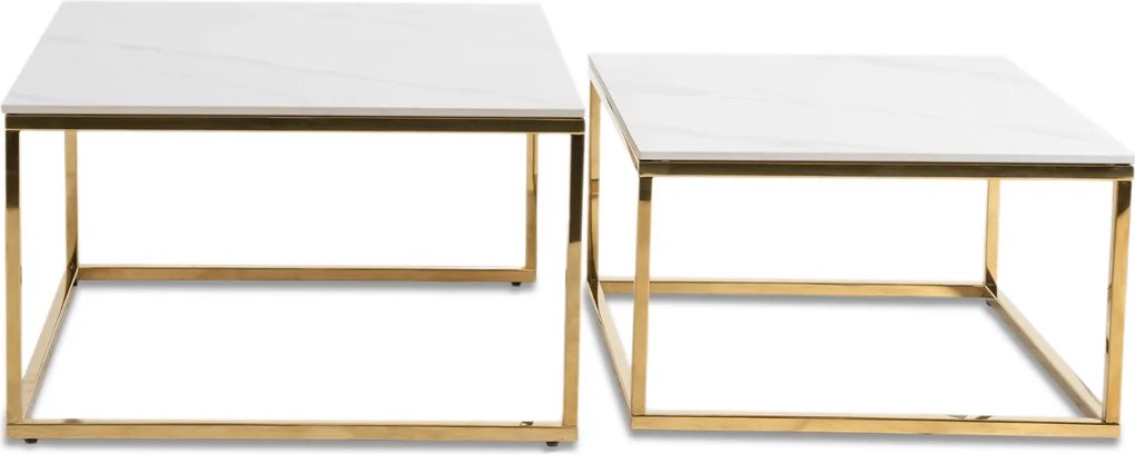 PROXIMA.store - Set konferenčných stolíkov TENOR FARBA: čierna