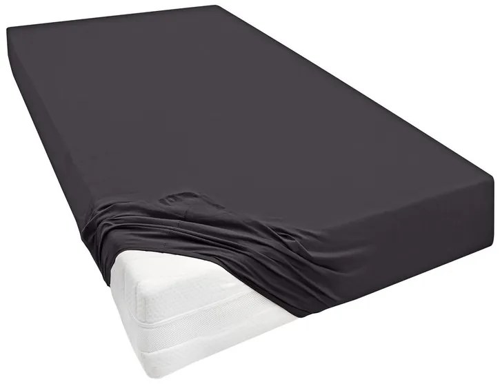 Biberna Napínacia plachta (antracitová, 90 – 100 x 200 – 220 cm)  (100251944)