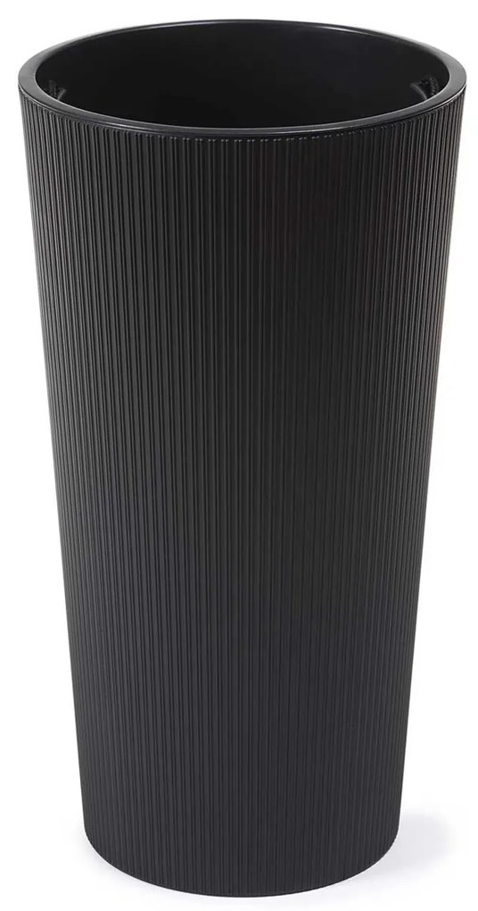 PLASTOVÝ KVETINÁČ URBANIKA ECO 57X29,5 CM ČIERNA