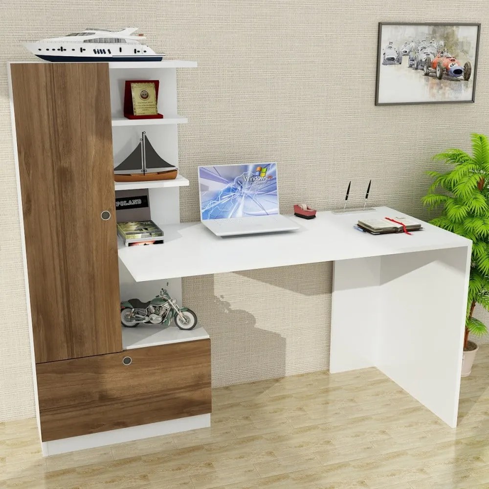 Pracovný stôl 62x120 cm Domingos – Furny Home