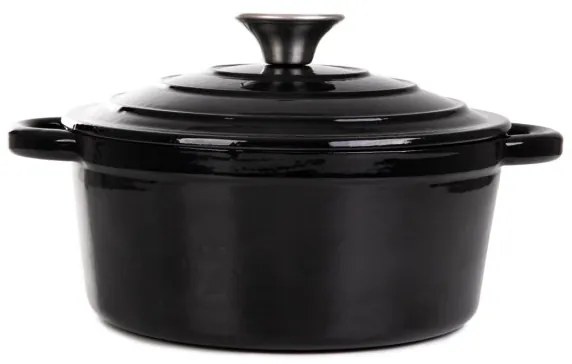 Hrniec ANDREAS liatinový, čierny 871912