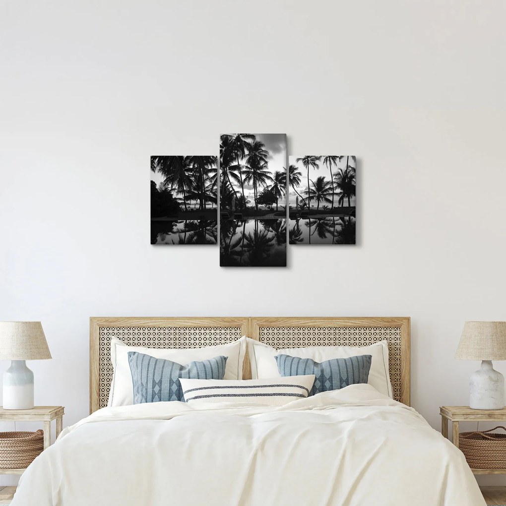 Obraz tropického ostrova (90x60 cm)