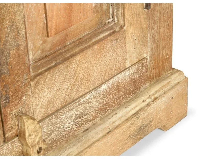 furniture-nabytek.cz - Masívna šatní skriňa Patina z mangového dreva, lakovaná, prírodná farba