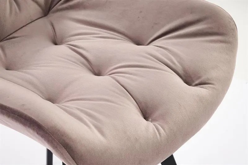 OTOČNÁ JEDÁLENSKÁ STOLIČKA TIARA BÉŽOVÁ