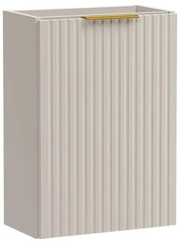 Závesná skrinka Adele Cashmere Vedea so zápustným umývadlom 40 cm kašmírová