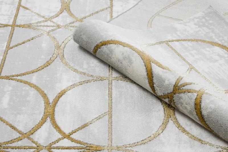 Dywany Łuszczów Kusový koberec Emerald 1010 cream and gold - 140x190 cm
