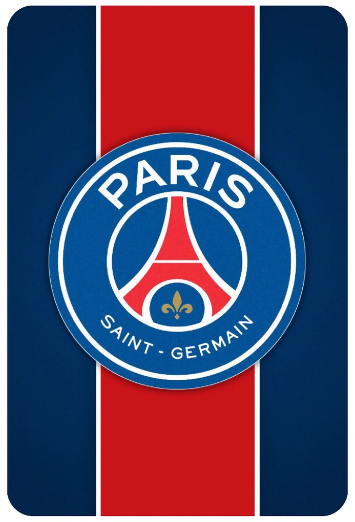 Textilná nálepka na stenu "Paris Saint-Germain FC"