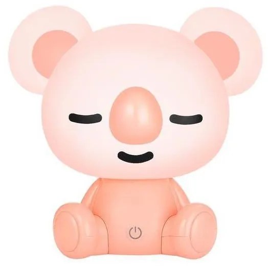 Zuma Line KDR-611-PK - LED Detská dotyková stolná lampa KOALA LED/3W/230V