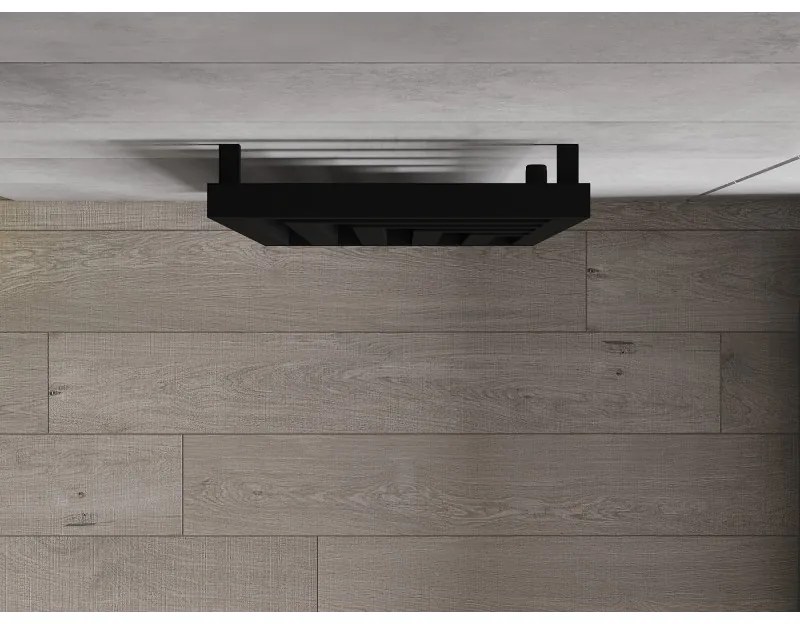 Mexen Alaska, vykurovacie teleso 1216x440 mm, 549 W, čierna, W205-1216-440-00-70