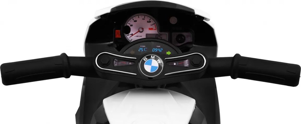 Ramiz BMW S1000 RR Mini motorka na batérie pre deti Modrá + 3 kolesá + Zvuky + LED