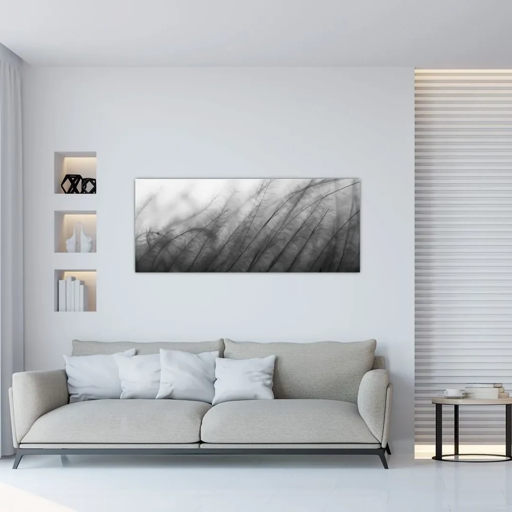 Obraz - Tráva vo vetre (120x50 cm)