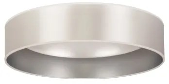 Duolla - LED Stropné svietidlo ROLLER LED/24W/230V pr. 45 cm strieborná