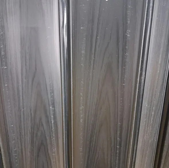 Skladacie dvere 004 08 čierny dub 90 cm - s poškodením