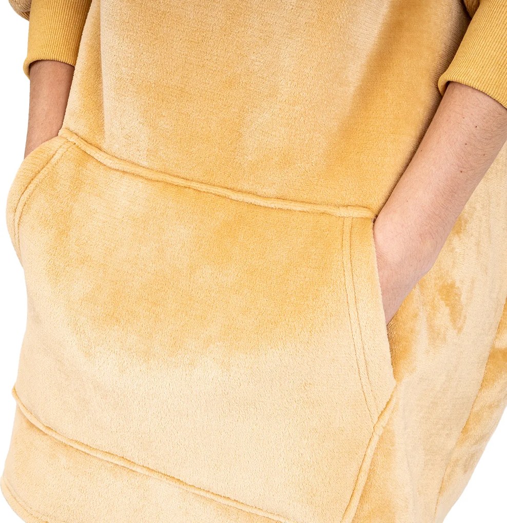 4Home Baránková mikina mikroplyš Beige, uni M - dámske