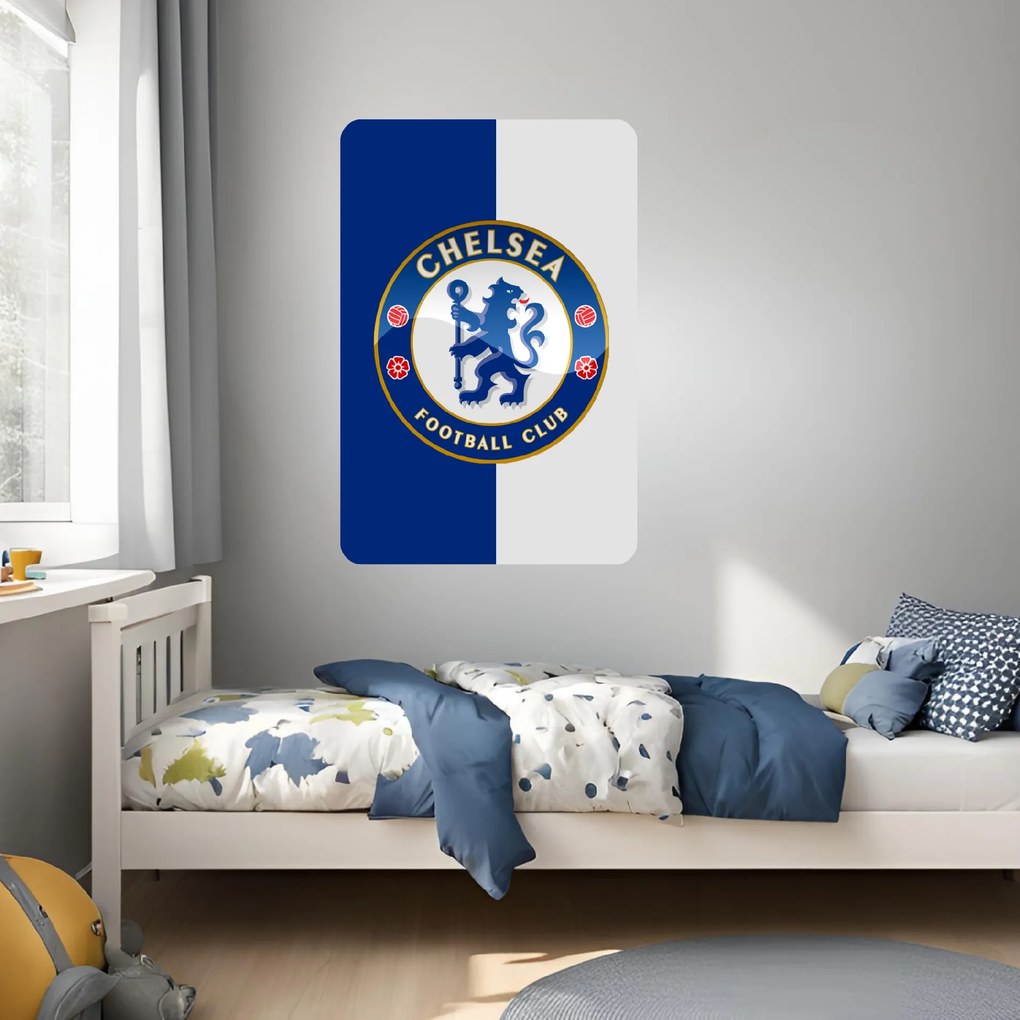 Textilná nálepka na stenu "Chelsea FC"