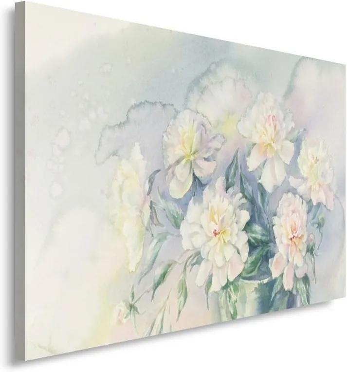 CARO Obraz na plátne - White Flowers 3 40x30 cm