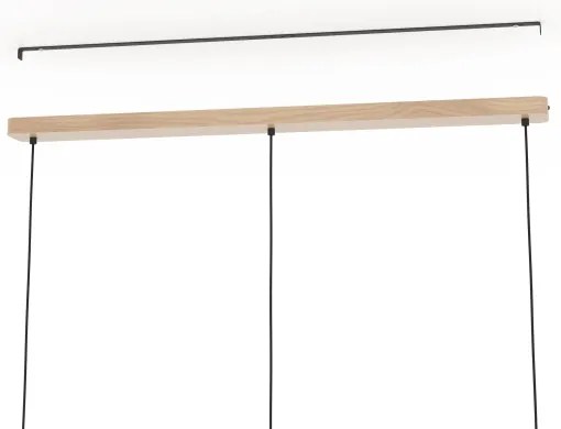 Eglo 390324 - Luster na lanku HONTONGAS 3xE27/25W/230V béžová