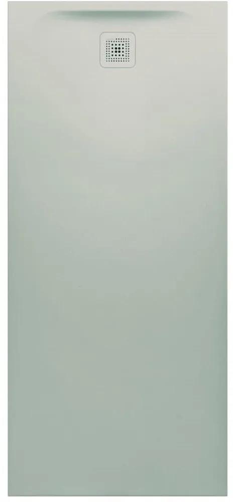 LAUFEN Pro obdĺžniková sprchová vanička z materiálu Marbond, odtok na kratšej strane, 1800 x 800 x 46 mm, svetlá šedá, H2119590770001