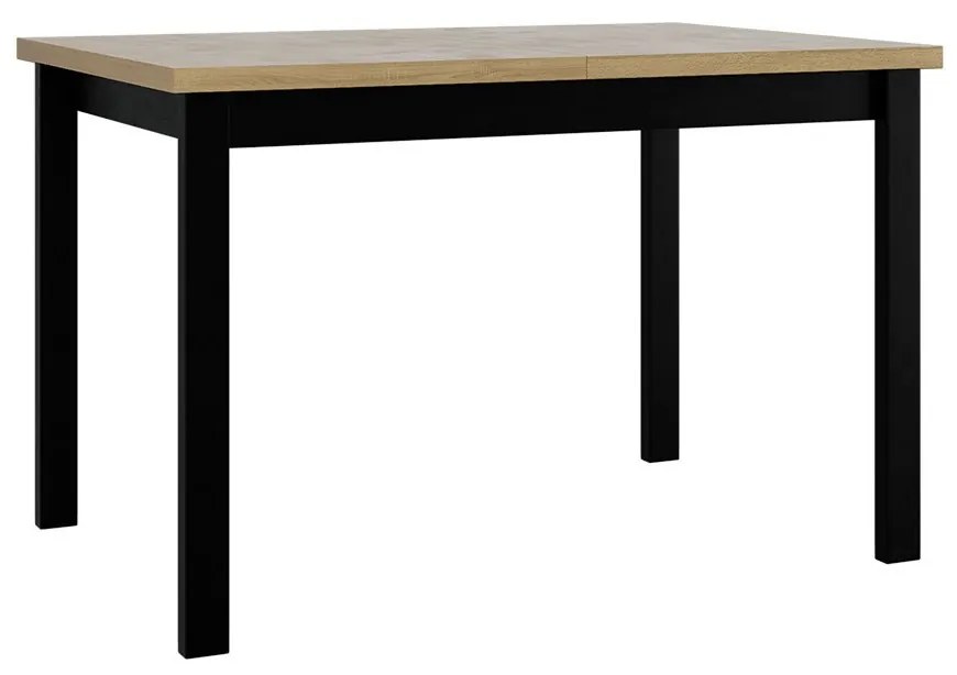 Rozkladací stôl Diesel 80 x 120/150 I, Morenie: biela/čierna