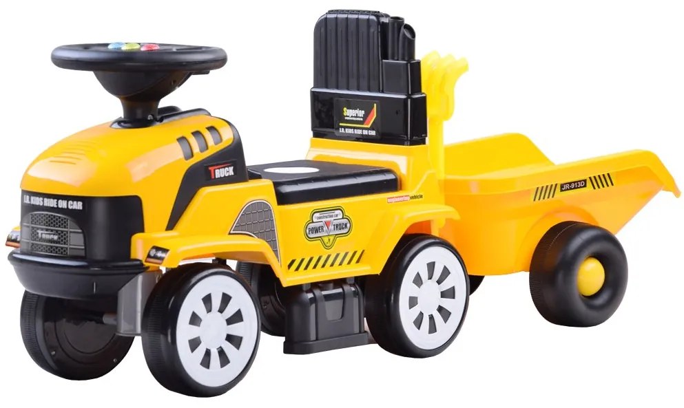 Traktor s prívesom Jokomisiada ZA3746 - žltý