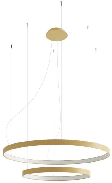 Thoro TH.268 - LED Luster na lanku RIO LED/80W/230V CRI95 4000K zlatá