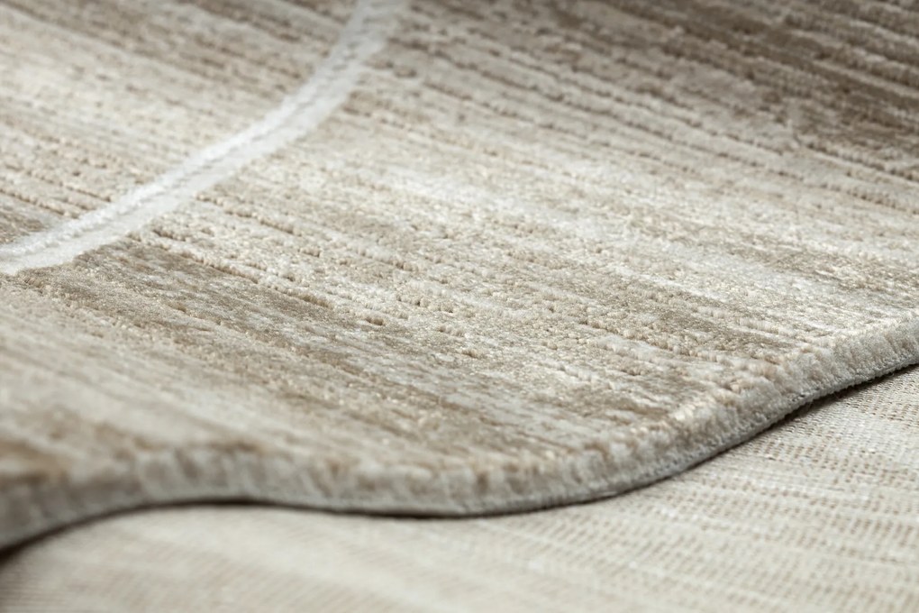 Koberec DUKE 51557béžovo/krémový - Geometrický, štrukturálny