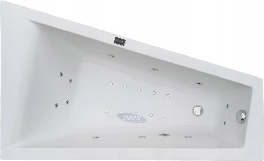 Hydromasážna Vaňa 100x160 Tvar Trapezu L/p