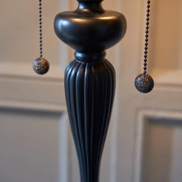 Endon 63972 - Stojacia lampa Tiffany BROOKLYN 2xE27/60W/230V priemer 50 cm