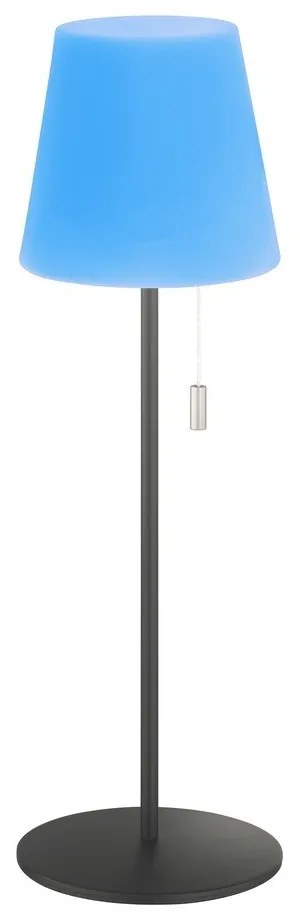 Zelená stmievateľná LED stolová lampa na diaľkové ovládanie (výška 38 cm) Talent – Fischer & Honsel