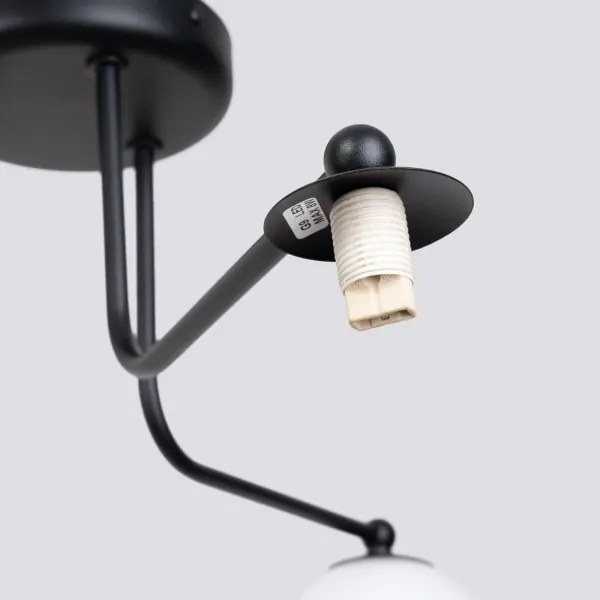 Sollux SL.1662 - Luster na tyči ASTRAL 3xG9/8W/230V čierna