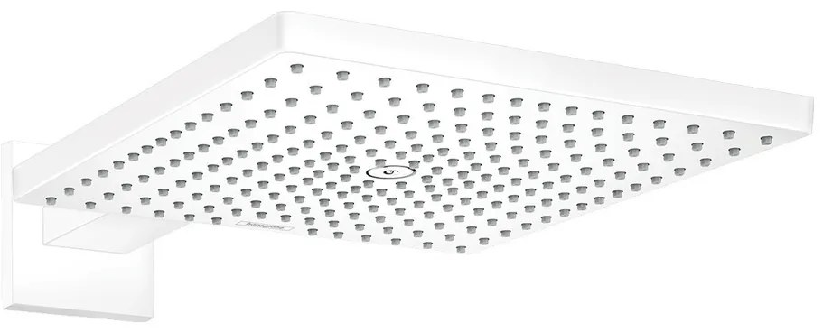 Hansgrohe Raindance E, hlavová sprcha 300 1jet so sprchovým ramenom, matná biela, HAN-26238700
