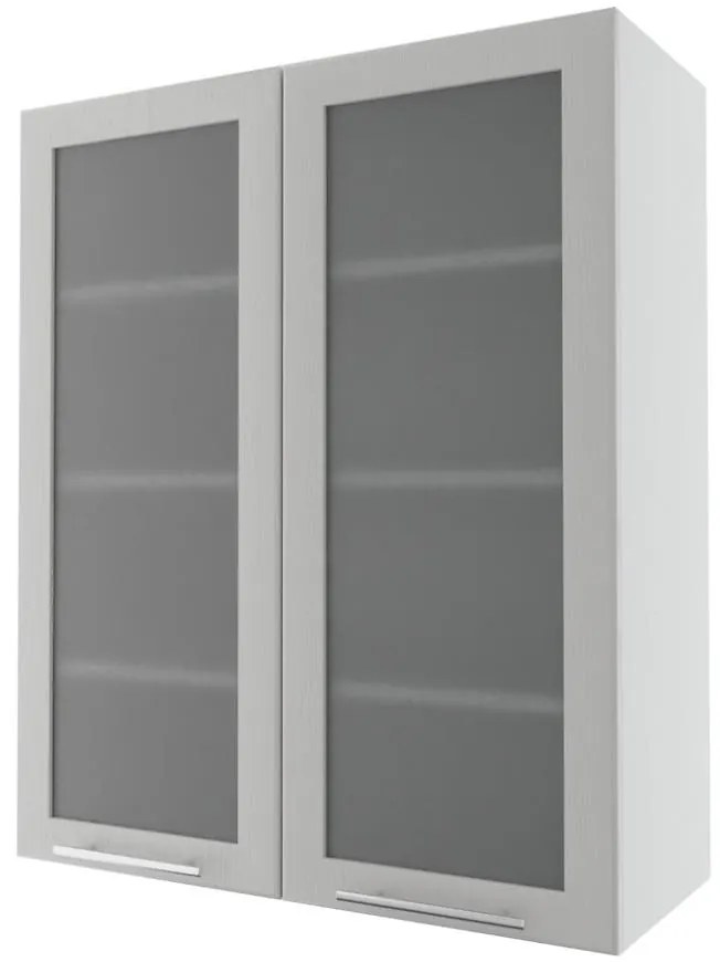 Kuchynská linka Emporium W4S/80 light grey stone/biela