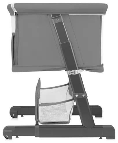 Lionelo - Otroška posteljica 5 v 1 THOMI PLUS Grey Concrete